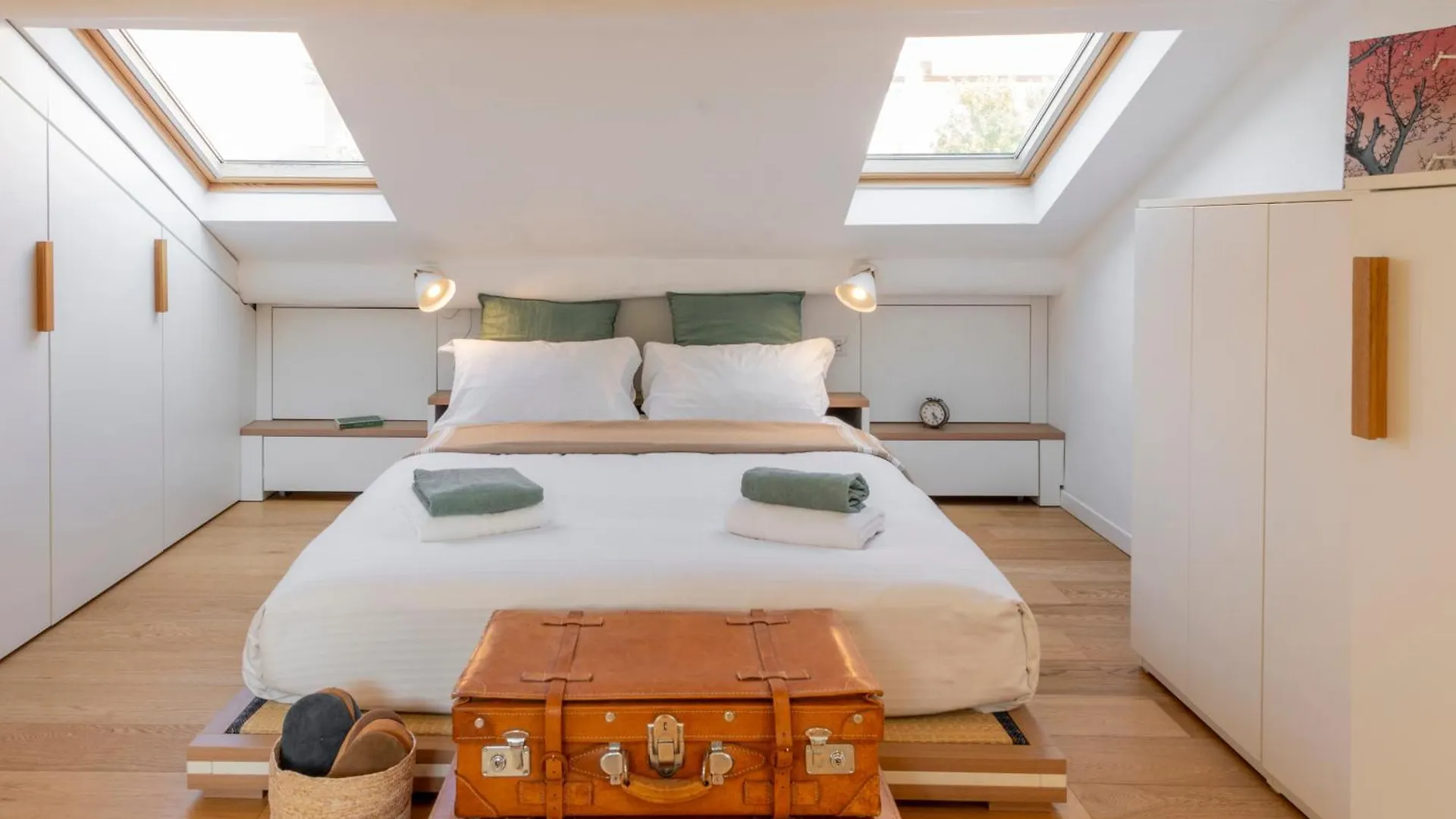 Bright Penthouse Attic In The Heart Of Milan Apartment Italy